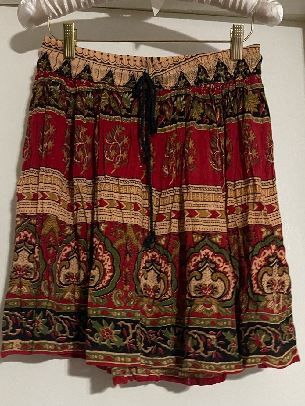Paths of the Spirit Skirt Size Small/Medium Viscose Made in India